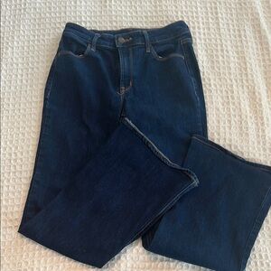 Old Navy Classic Blue Flare Jeans (Petite)